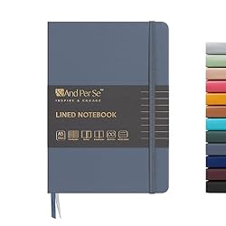 &And Per Se Lined Journal Notebook, 160 Pages, A5