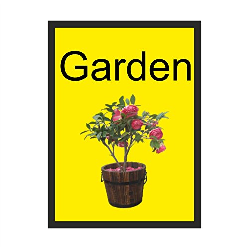 Garden Dementia sign Rigid Plastic 200mm x 300mm