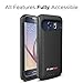 PowerBear Samsung Galaxy S6 Battery Case [3500 mAh] Up to 135% More Battery