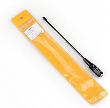 JUENTAI RH-701 7.5-Inch Dual Band 144/430Mhz U/V 144/430MHz SMA-F Antenna for Juentai JT-UV007 BaoFeng /Kenwood /Wouxun /TYT /Puxing Handheld Ham Radio 2 Way Radio Walkie talkie