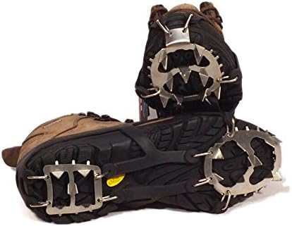 I-sport 1 Pair Ice Grips Gear Easy Slip on Snow &amp; Ice Shoe/boot Traction Cleats Prevent Slipping