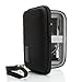 Hard Shell Compact Camera Case for Canon PowerShot ELPH 350 HS , SX610 HS , ELPH 170 IS , ELPH 190 IS and More with Weather Resistant Design , Removable Wrist Strap , Netted Accessories Pouch