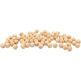 3/8 Inch Small Wood Balls, Pack of 100 Wooden Balls for Crafts and DIY Project, Hardwood Birch Wood Balls, by Woodpeckers