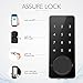 AKASO Smart Lock, Smart Electronic Door Lock APP Code Touch Screen Keypad Deadbolt Entrance Smart Electronic Digital Door Lock with Key Remote Keypad for Home Hotels Apartment