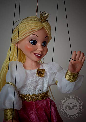 Princess Annie Puppet - Czech Handmade Marionette