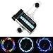 oenbopo Colorful 14 LED Motorcycle Cycling Bicycle Bike Wheel Signal Tire Spoke Light Lamp 30 Changes Waterproof