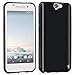 HTC One A9 Case, LK HTC A9 Case, Ultra [Slim Thin] TPU Gel Rubber Soft Skin Silicone Protective Case Cover for HTC One A9 (Black)