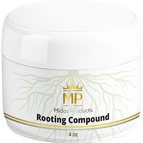 Rooting Gel for Cuttings - IBA Rooting Hormone - Cloning Gel for Strong Clones - Key To Plant Cloning - Midas Products Rooting Gel Hormone for Cuttings 4oz - For Professional and Home Based Growers