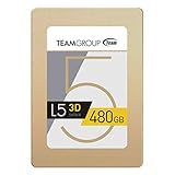 TEAMGROUP L5 LITE 3D 480GB 2.5 Inch SATA III Solid State Drive SSD 3D NAND (Read/Write Speed up to 470/420 MB/s) T253TD480G3C101