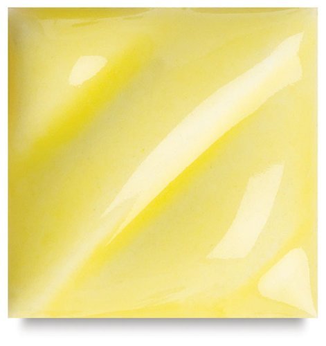 AMACO LG-760 Lead Free Liquid Gloss Glaze, Pale Yellow, Pint