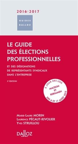 Le  guide des élections professionnelles et des désignations de représentants syndicaux dans l'entreprise