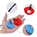 UPINS Sensory Chew Necklace for Kids,Silicone Teether Chewlery Necklace Chewing Tool, Chewy Oral Chewing Toys ,for Biting and Teething, Pack of 4