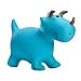 Babe Fairy Horse Hopper Ride-on Toddlers Toys for Children,Jumping Horse,Inflatable Bouncer Seat (Blue Triceratops)