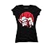 Sushi Slash Juniors' Large Black Graphic T Shirt - Design By Humans