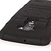 LG G Flex, LG Flex, E LV LG G Flex D340/D959 / D950 / LS995 Impact Resistant Hybrid Armor Shell Holster Case with Kickstand and Belt Swivel Clip for LG G Flex D340/D959 / D950 / LS995 + 1 Stylus and 1 Microfiber Digital Cleaner - Black