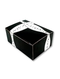 Gimbal de regaliz Scottie perros 2-flavor Variedad: 1 Lb Bag cada uno de negro y rojo en una caja Blacktie (2 unidades en total)