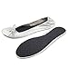 Juvale Ballerina Shoes, Foldable Ballet Flats (Silver, US 8.5-9.5)