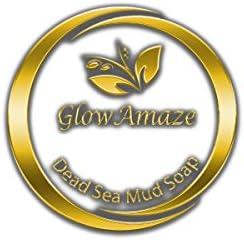 Revitalizing Pure Dead Sea Mud Soap By GlowAmaze – Organic &amp; Healthy Formula, Active Minerals &amp; Natural , Cleanses &amp; Detoxifies Skin, No Artificial Colors, Unscented Spa-Like Treatment (3.5 fl oz)
