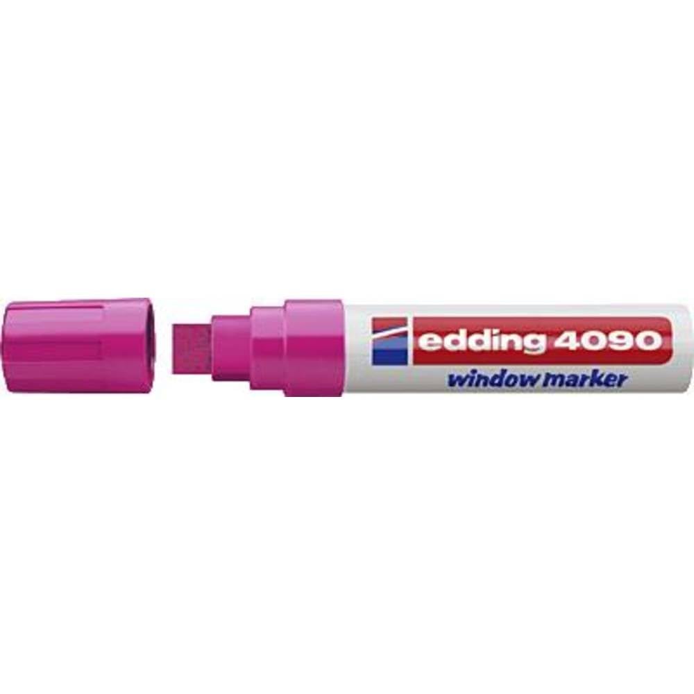 edding 4090 window / chalk, 4-15 mm neon pink