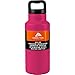 Ozark Trail Double Wall Stainless Steel Water Bottle (36 oz) (Raspberry)