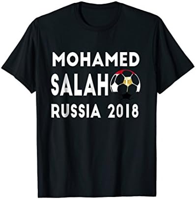 Mo Salah Shirt - Egypt Soccer Jersey Russia 2018 T-shirt