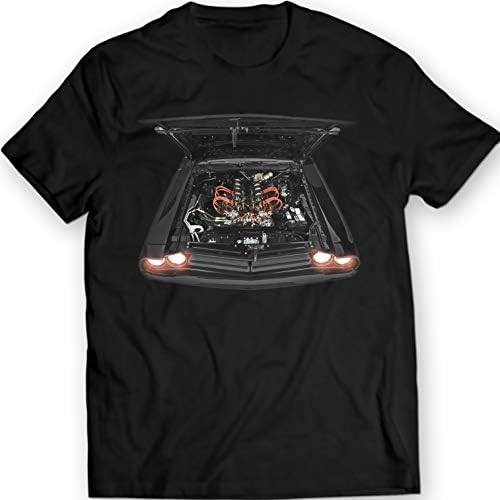 1971 Dodge Challenger R/T Engine View Muscle Car T-Shirt