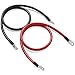Spartan Power Battery Cable 3 Foot 4 Gauge AWG Wire Set 5/16