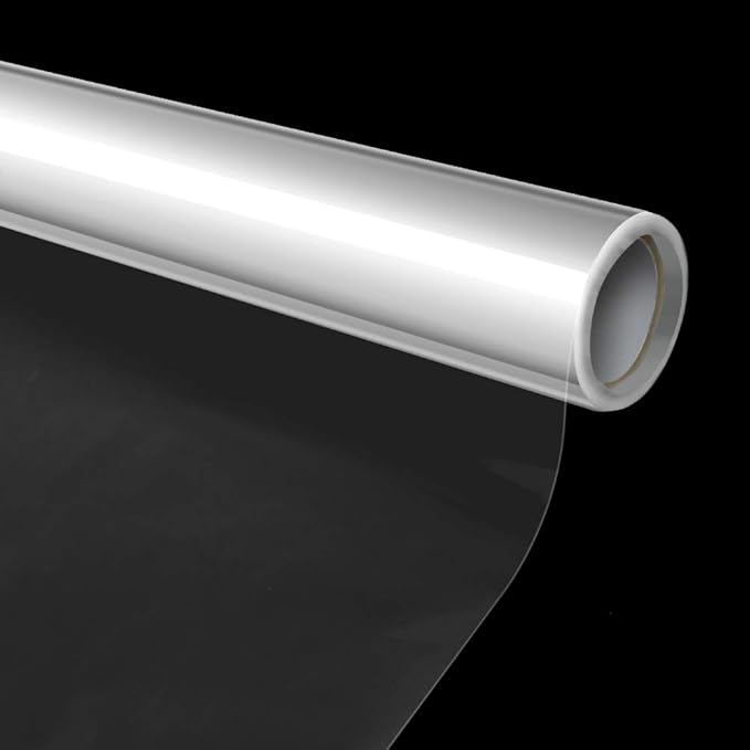 Thickness Clear Cellophane Film Wrap Roll (30mx40cm), Long Transparent and Durable Gift Wrapping