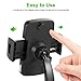 Bestfy 3-in-1 Car Mount Phone Holder with Dual USB Car Charger/Flexible Gooseneck for iPhone, Samsung and More Smart Phones