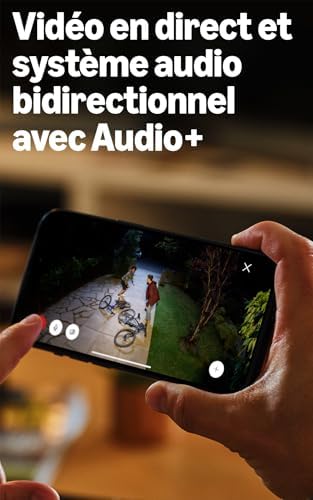 Caméra Floodlight Pro (Floodlight Cam Pro, nouvelle génération) | Caméra de surveillance extérieure | Retinal 4K, Zoom 10x, 2000 lumens | Essai gratuit de 30 jours de l'abonnement Ring