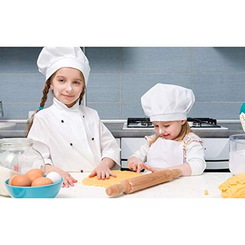 Ravioli Stamp Set, Transser Ravioli Maker Cutter Stamp, Wooden Handle and Fluted Edge Tool, Pasta Press Kitchen Attachment (4-Set,Round & Square & Cutter) - Thumbnail 5