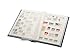 LINDNER Stamp Stockbook- Red Cover- 60 White Pages- Glassine Strips- Double Glassine Interleaving