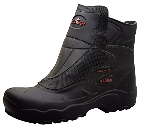 Botina Pvc Motoqueiro Preta Garra 43/44