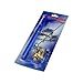 TOOGOO(R) Mini Pocket Aluminum Alloy Fishing Fish Travel Pen Shape Rod Pole Blue
