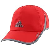 adidas Men's Adizero II Cap, One Size, Scarlet/Onix