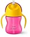Philips Avent My Bendy Straw Cup, 7oz, 2pk, Pink/Purple, SCF790/22