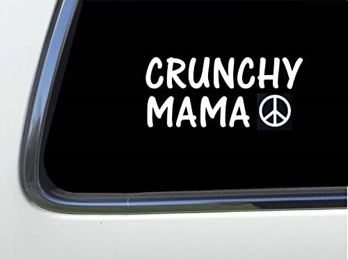 ThatLilCabin - Crunchy Mama 8" AS435 car sticker decal