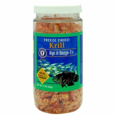 San Francisco Bay Brand ASF71340 Freeze Dried Krill for Fresh and Saltwater Carnivores, 113gm