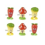 Night Lions Tech(TM) Wind Up Toys 6pcs/Lot Wind Up Vegetables Toy set For Kids