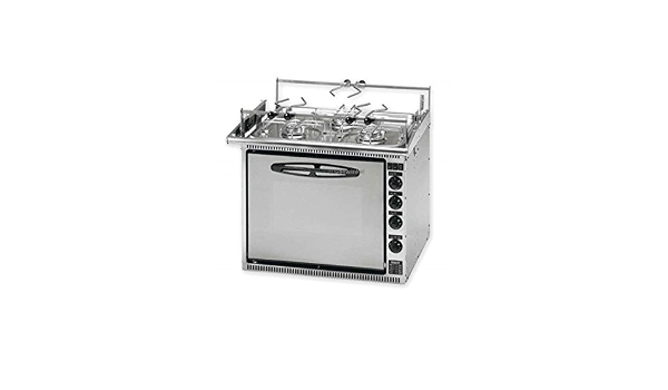 Smev - Horno de gas semiintegrable con placas de 3 fuegos : Amazon.es:  Coche y moto