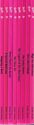 Barbie & Friends Book Club, 8 Books: Skipping a Beat; Girl's Best Friend; The Lucky Skates; The Legend of Pink Pearl; The Class Act; Three Cheers for Becky; A Special Ballerina; High Sea Adventure