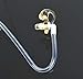 HYS Replacement Larger Earmold Earbud Earpiece for Two-Way Radio Air Acoustic Coil Tube Audio Kits
