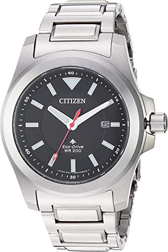 Men's Citizen Eco-Drive Promaster Tough Black Dial Bracelet Watch BN0211-50E