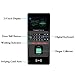 HFeng Door Access Control System Kit IP/TCP RFID Biometric Fingerprint Keypad Electric Bolt Lock+ Power Supply Support USB/RS485 Attendance Machine 3000 User Capacity 125KHz EM Key Card