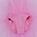 FEESHOW Girls Sequined Camisole Ballet Tutu Dress Skirted Leotard Ballerina Glittering Dance wear Costumes (4-5, Pink)