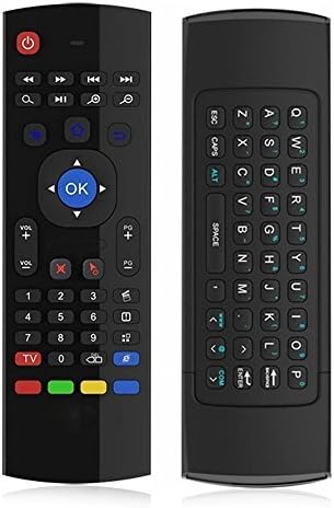 2.4G Air Mouse Mini Wireless Keyboard Mouse Remote with Infrared Remote and Learning Air Control for Windows, PC, HTPC, IPTV, Smart TV, Google Android TV/Box, PS3