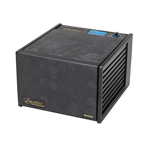 Excalibur 2900ECB 9Tray Food Dehydrator with Adjustable Thermostat for