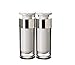TOPWEL 2PCS 15ml/30ml/50ml Empty Refillable Acrylic High-grade Airless Vacuum Pump Cream Lotion Bottle (30ML)