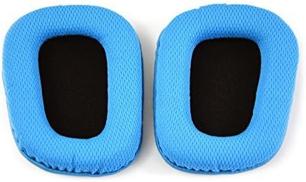 Logitech Memory Foam 1 Pair Replacement Ear Cushion Pads Earpads Ear Cups For Logitech G35 G930 G430 F450 Headphones -Blue