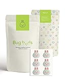Bug Buds Mosquito Repellent Patch | DEET-Free 24hr All-Natural Bug Insect Repellent Stickers for Kids | Picnic/Travel Accessories | Safe for Babies | Best For Outdoor/Indoor Use (60 Count)